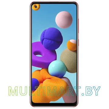 Смартфон Samsung Galaxy A21s SM-A217F/DSN 4GB/64GB (красный)